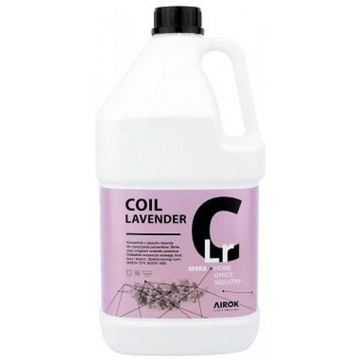 Koncentrat do czyszczenia parowników o zapachu lawendy 3,75 l - SFERAN Lavender
