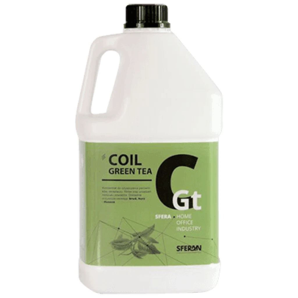 Koncentrat do czyszczenia parowników o zapachu zielonej herbaty 3,75 l - SFERAN Coil Green Tea