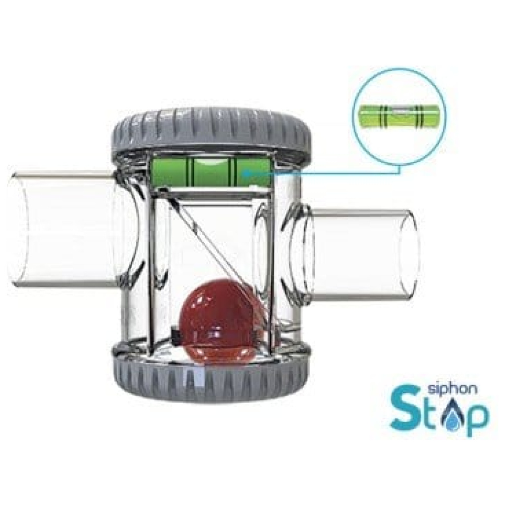 Syfon suchy SCD300007 STOP kulowy, poziomy ⌀40 - SMART CLIMA