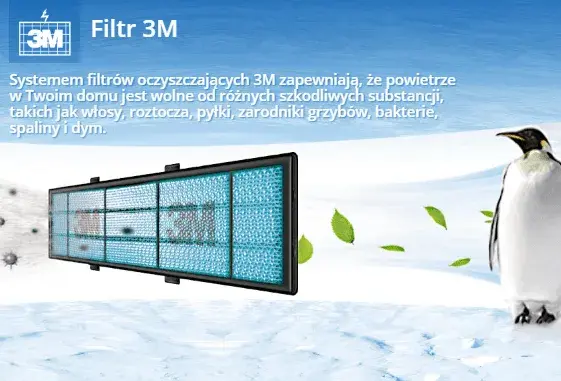 Klimatyzator Flexis Plus White Shine kpl. AS25S2SF1FA-LW + 1U25S2M1FA-2 2,6kW - HAIER