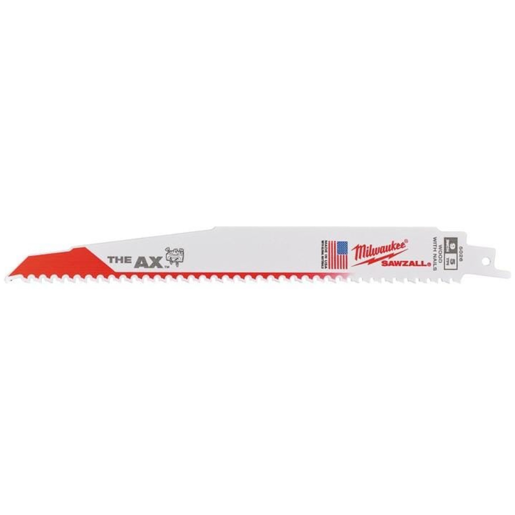 Brzeszczot HEAVY DUTY AX do prac wyburzeniowych 230 mm ( 5 szt.) - MILWAUKEE 48005026