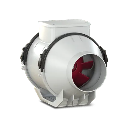 Wentylator kanałowy 365 m3/h o przepływie mieszanym 125 mm - VORTICE Lineo 125 T