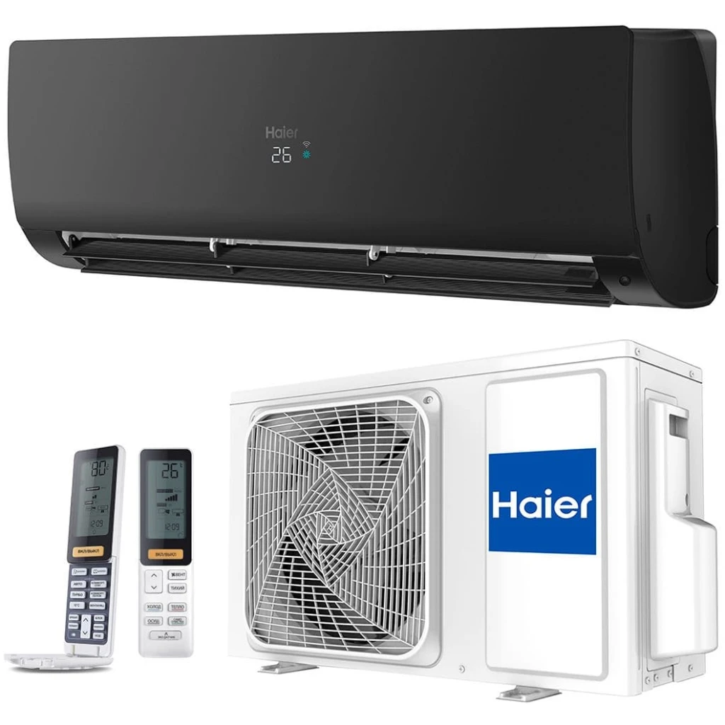 Klimatyzator Flexis Plus Black Matt AS50S2SF1FA-BH + 1U50S2M1FA-2 5,2kW - HAIER