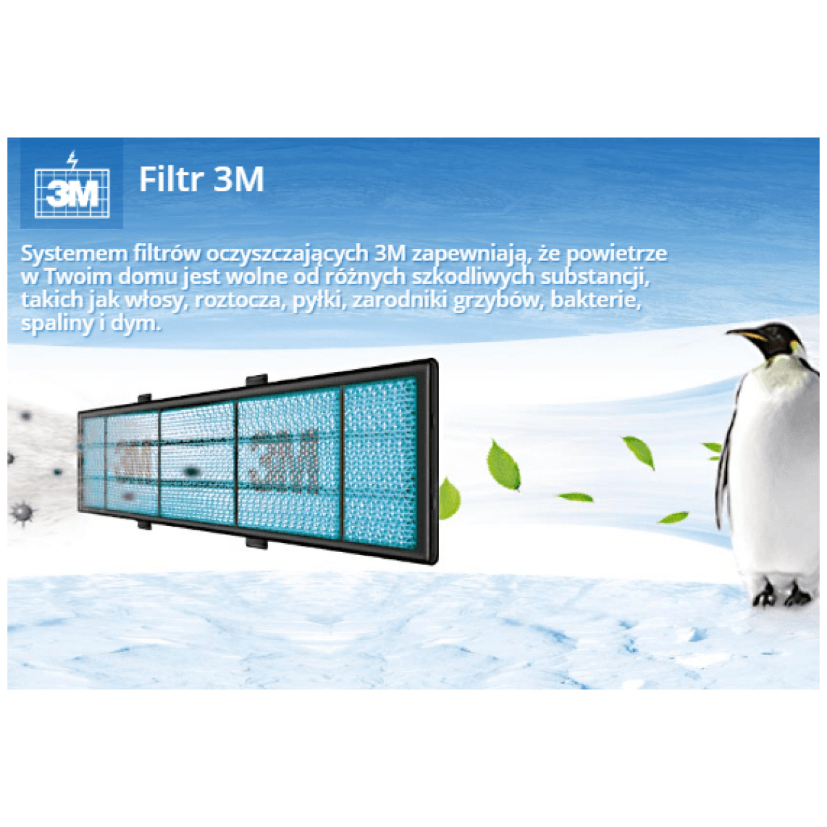 Klimatyzator Flexis Plus White Matt j.wewnętrzna AS35S2SF1FA-WH Multi Split 3,5kW - HAIER