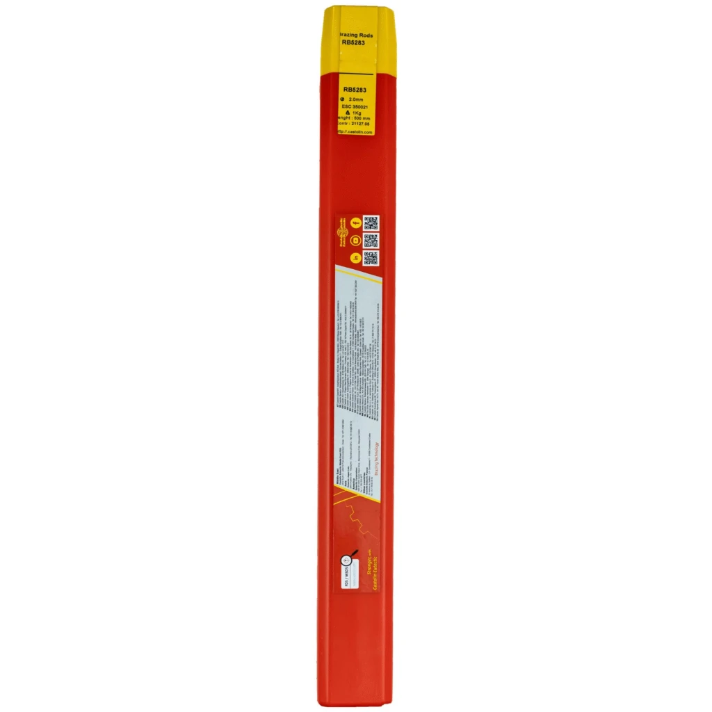 Cu Flam RB 5283 15% Ag, pałeczki lutu 2,0 mm op. 1kg - CASTOLIN