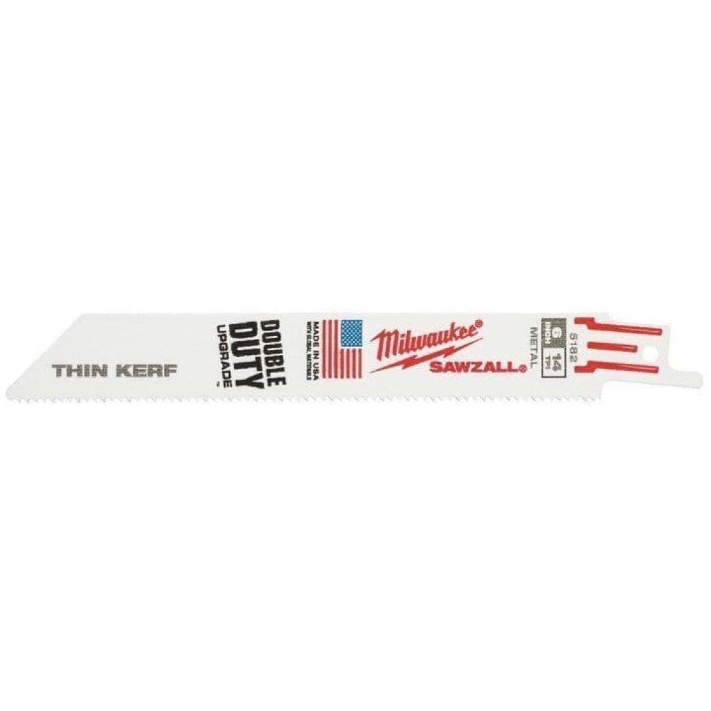 Brzeszczot do metalu 150 mm / 1,8 mm zestaw 5szt - MILWAUKEE 48005182