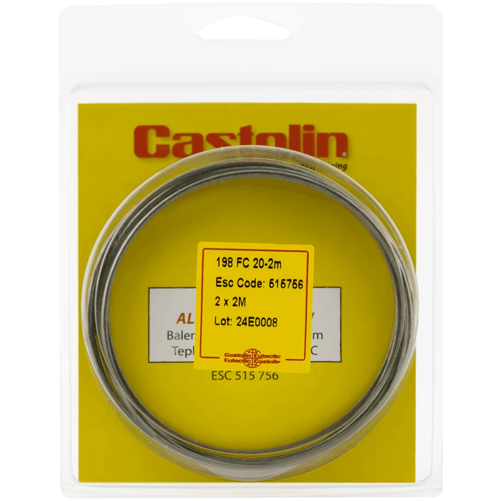 Lut w postaci drutu do aluminium 198 FCW 2,0 mm / 2m - CASTOLIN