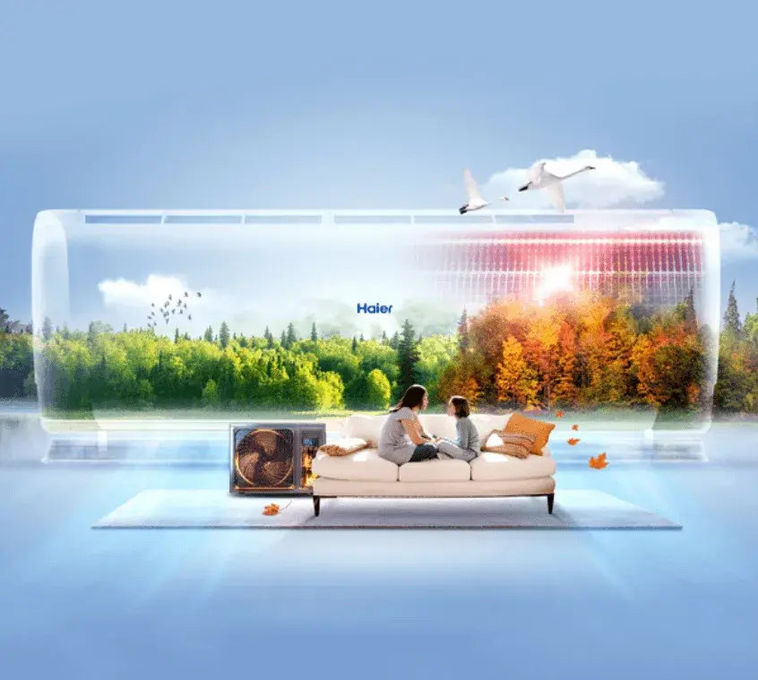 Klimatyzator Flexis Plus White Shine AS35S2SF1FA-LW + 1U35S2M1FA-2 3,5kW Multi Split - HAIER