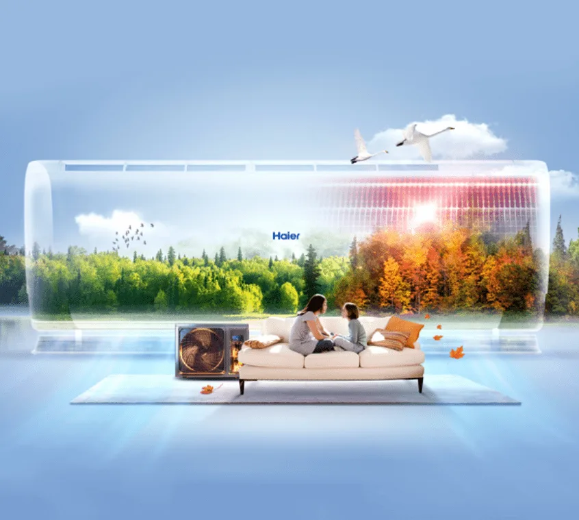 Klimatyzator Flexis Plus White Shine kpl. AS25S2SF1FA-LW + 1U25S2M1FA-2 2,6kW - HAIER