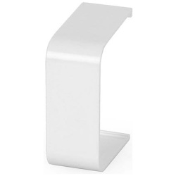 Łącznik korytka PVC, pokrywa łącząca , maskownica łączenia 80 mm - ARTIPLASTIC 0804GC-W