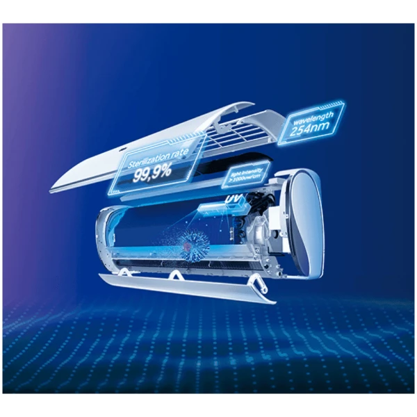 Klimatyzator Flexis Plus Silver Shine o mocy 3,5 kW jednostka wewnętrzna AS35S2SF1FA-S Multi Split - HAIER