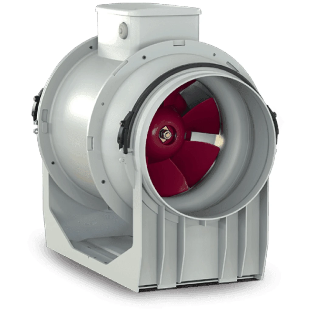 Wentylator kanałowy 365 m3/h o przepływie mieszanym 125 mm - VORTICE Lineo 125 T