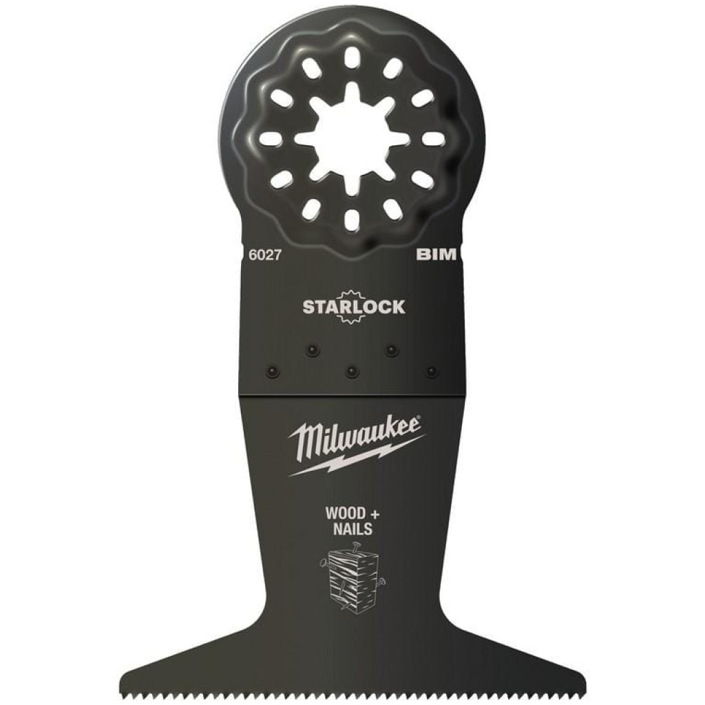 Brzeszczot bimetalowy STARLOCK do wcięcia wgłębnego 65 x 42 mm - MILWAUKEE 48906027