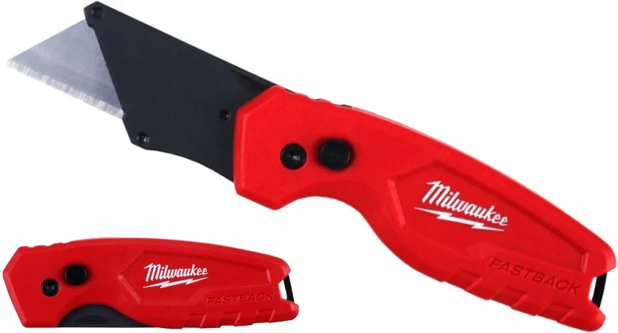 Nóż tapeciak rozkładany trapezowy FASTBACK - MILWAUKEE 4932471356