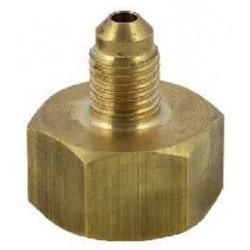 Redukcja do butli z czynnikiem R32 / R410a / R407c adapter W 21.8 -1/14LH X 1/4''SAE