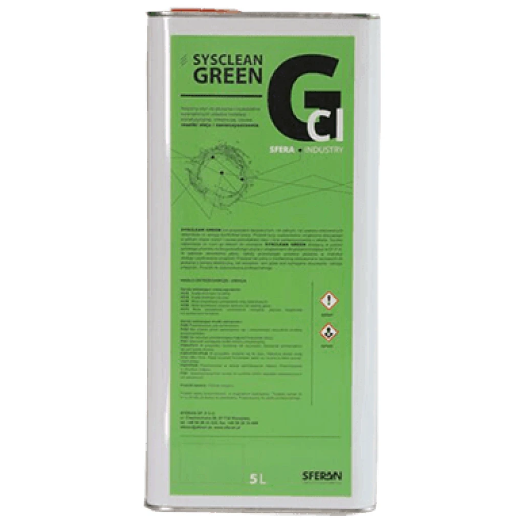 Płyn do płukania instalacji chłodniczej Sysclean Green 5 l - SFERAN