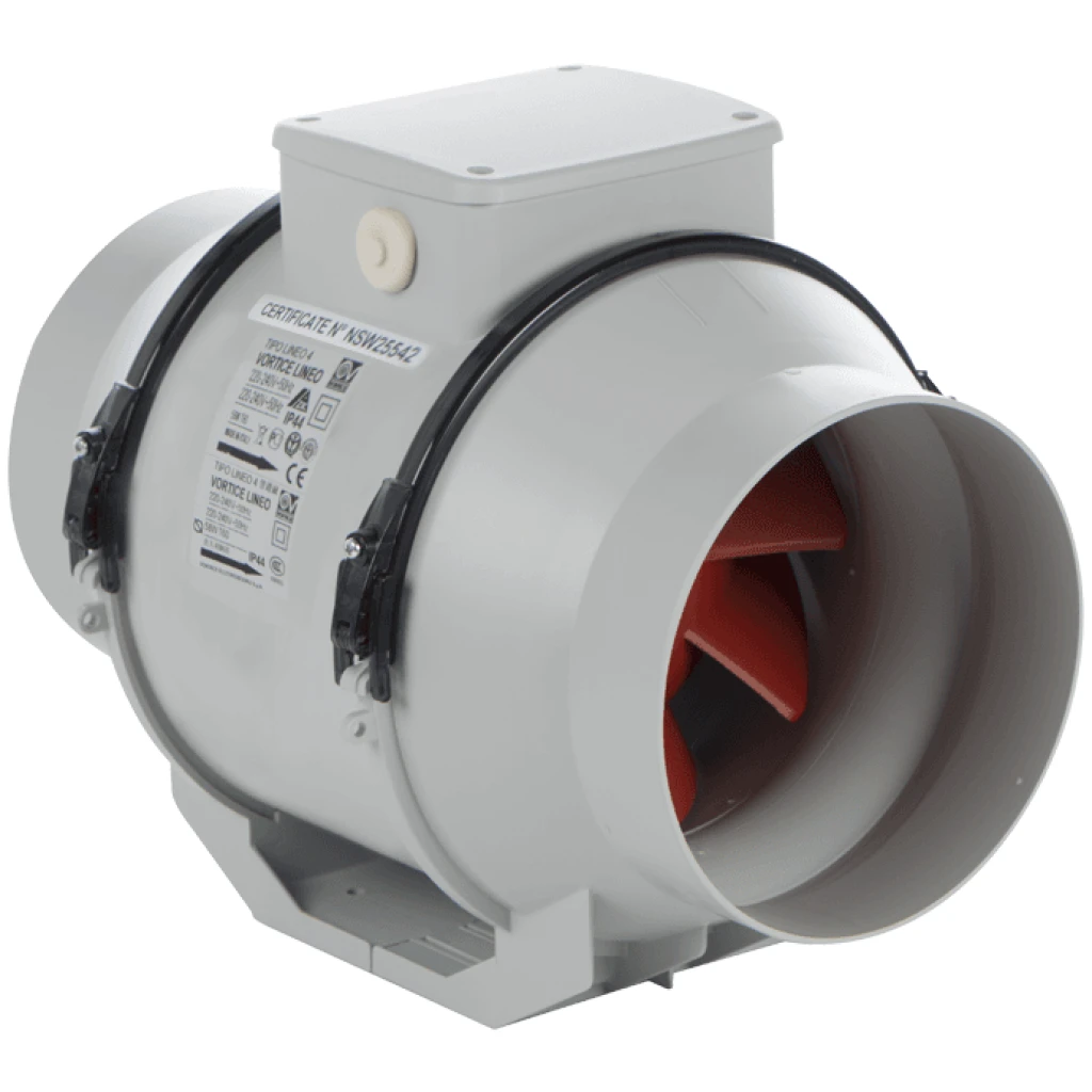 Wentylator kanałowy 315 mm o przepływie mieszanym 2625 m3/h - VORTICE Lineo 315 ES