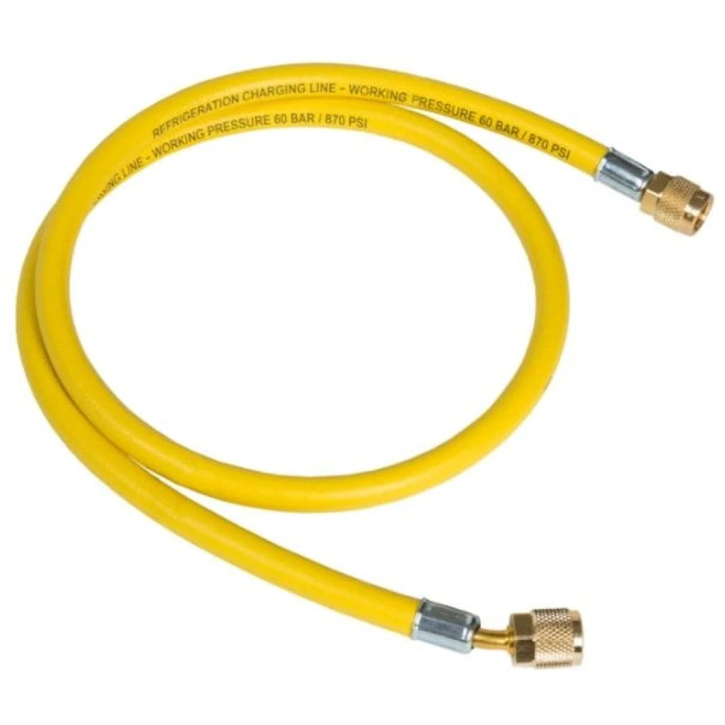 Wąż serwisowy chłodniczy CL-60-Y (SAE 1/4" x SAE 1/4" x 150cm) - REFCO