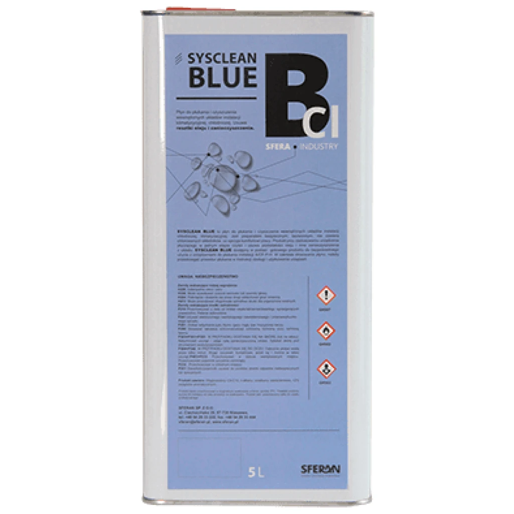 Płyn do płukania instalacji chłodniczej Sysclean Blue 5 l - SFERAN