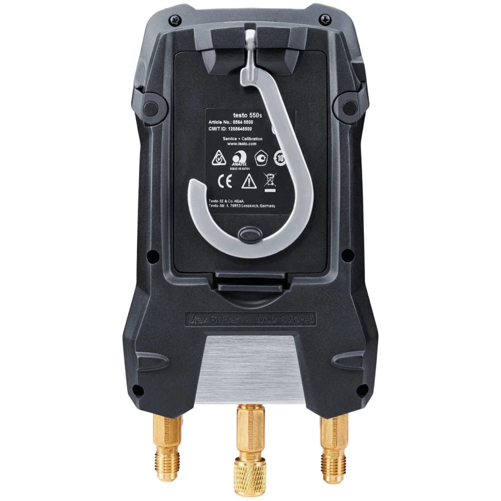 Manometr elektroniczny Testo 557s z bezprzewodowymi sondami do pomiaru temperatury + Smart Vacuum - TESTO