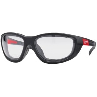 Okulary ochronne bhp premium z uszczelką bezbarwne - MILWAUKEE 4932471885 6