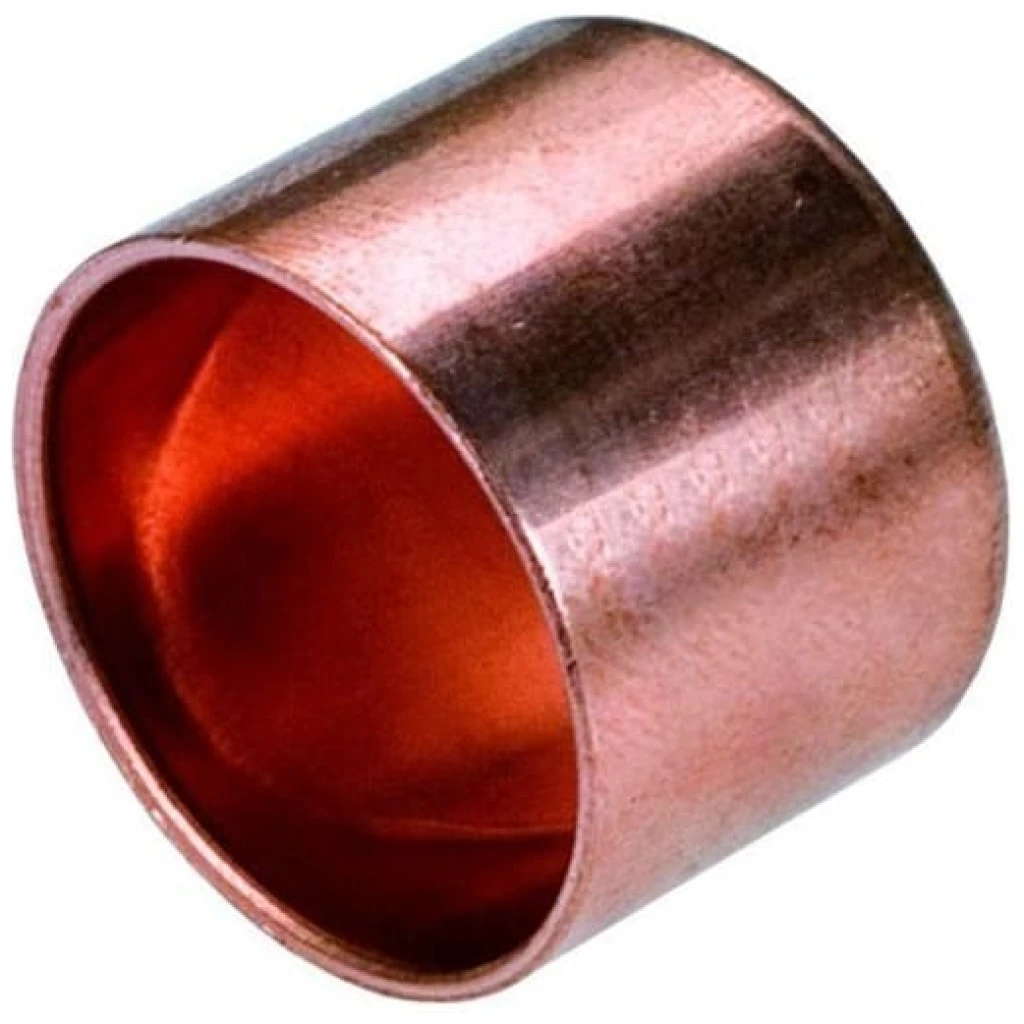 Zaślepka miedziana chłodnicza do lutowania kappa Cu fi 22 mm