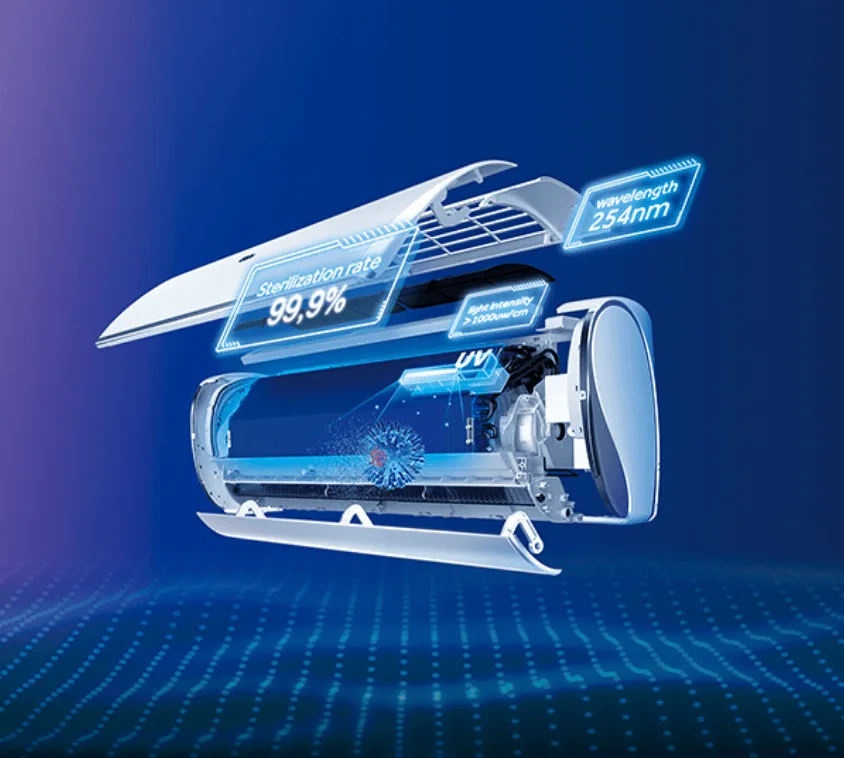 Klimatyzator Flexis Plus White Shine j.wewnętrzna AS35S2SF1FA-LW 3,5kW Multi Split - HAIER