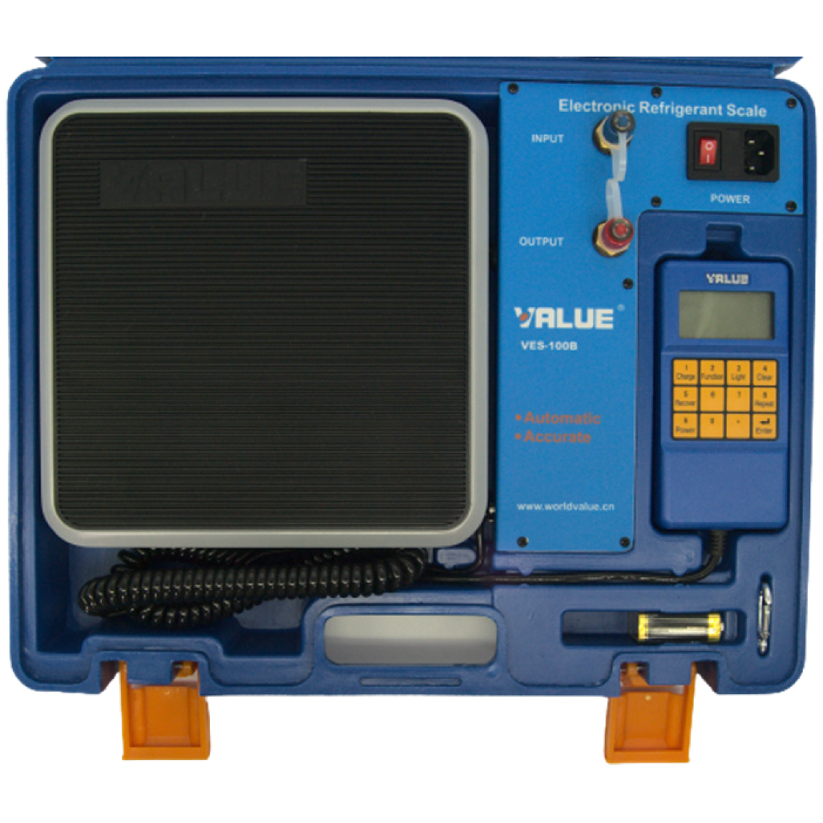 Waga elektroniczna chłodnicza z zaworem odcinającym VES-100B - VALUE