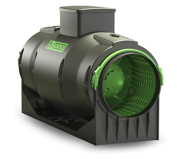 Wentylator kanałowy izolowany akustycznie z silnikiem EC o przepływie mieszanym 150 mm - VORTICE Lineo 150 Quiet ES
