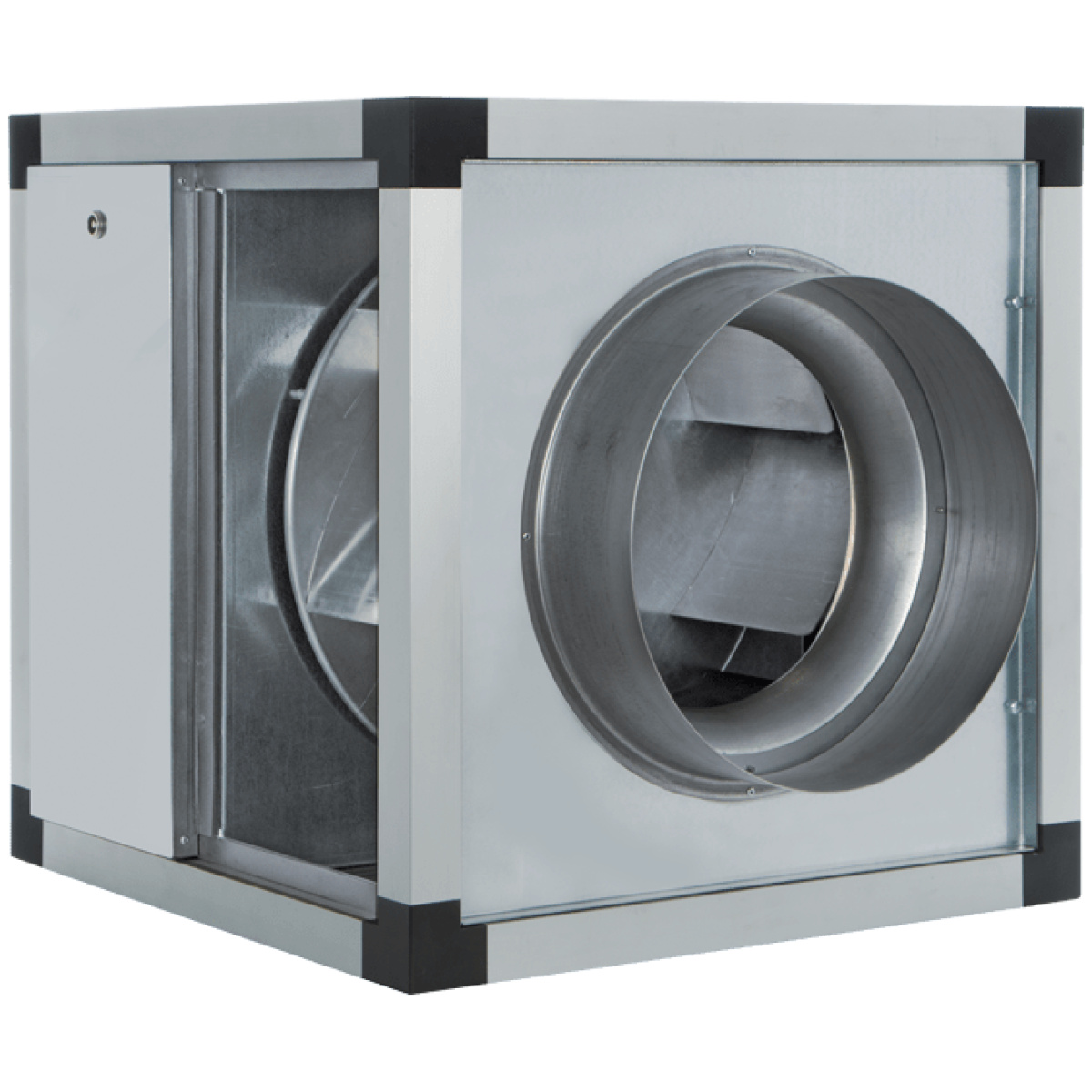 Wentylator kuchenny 120°C izolowany akustycznie o średnicy nominalnej 500 mm 9000 m3/h - VORTICE VORT QBK-SAL KC T 500