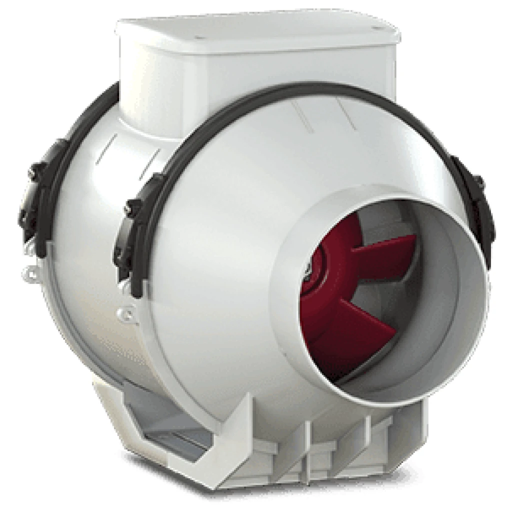 Wentylator kanałowy 950 m3/h o przepływie mieszanym 200 mm - VORTICE Lineo 200 Q T