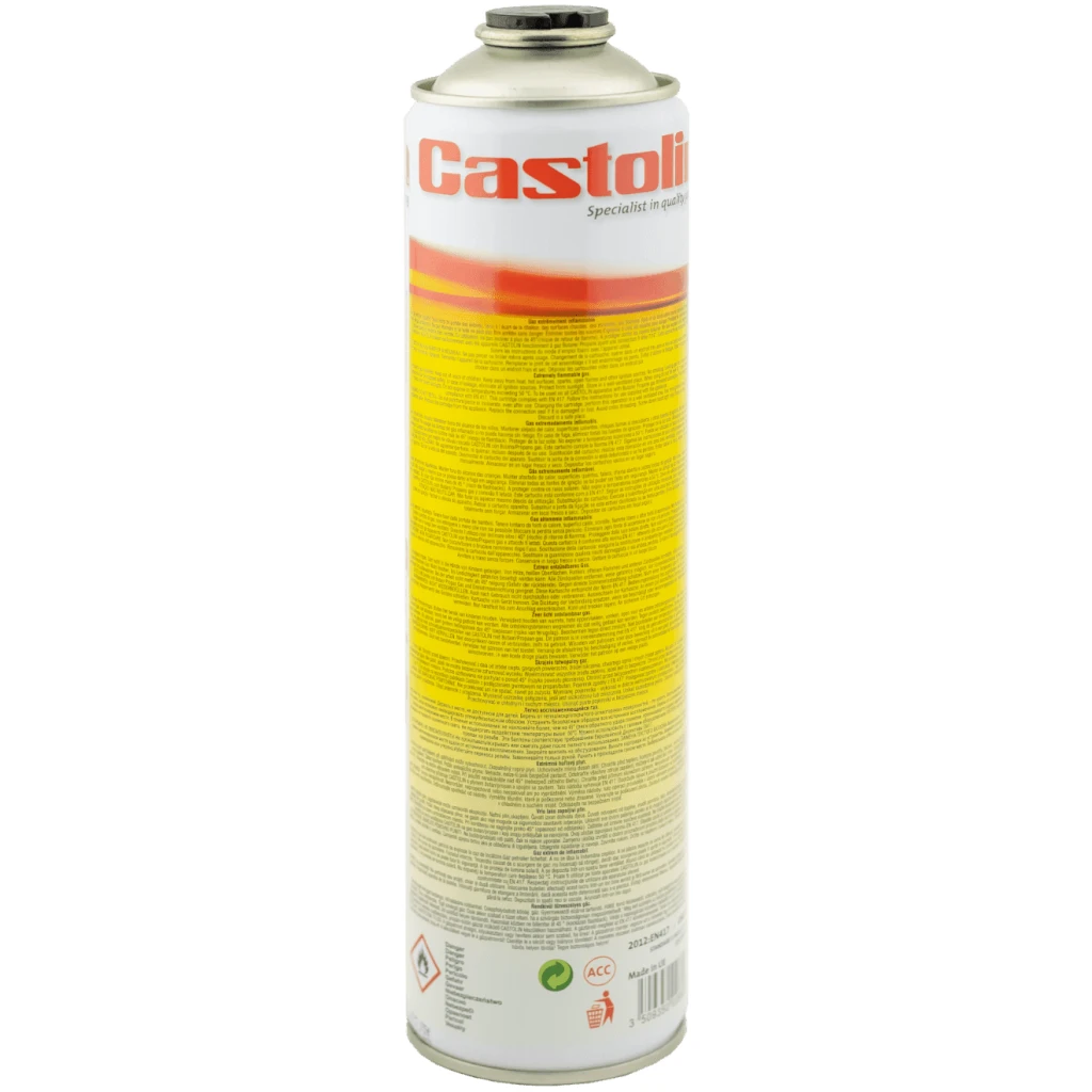 Butla gazu palnego 1350 gaz do zestawu do lutowania 2000 FLEX 600ml - CASTOLIN