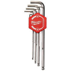 Klucze imbusowe zestaw HEX 9 szt. - MILWAUKEE 4932478621