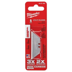 Wymienne ostrze trapezowe do noża 62 mm 5 szt - MILWAUKEE 48221905