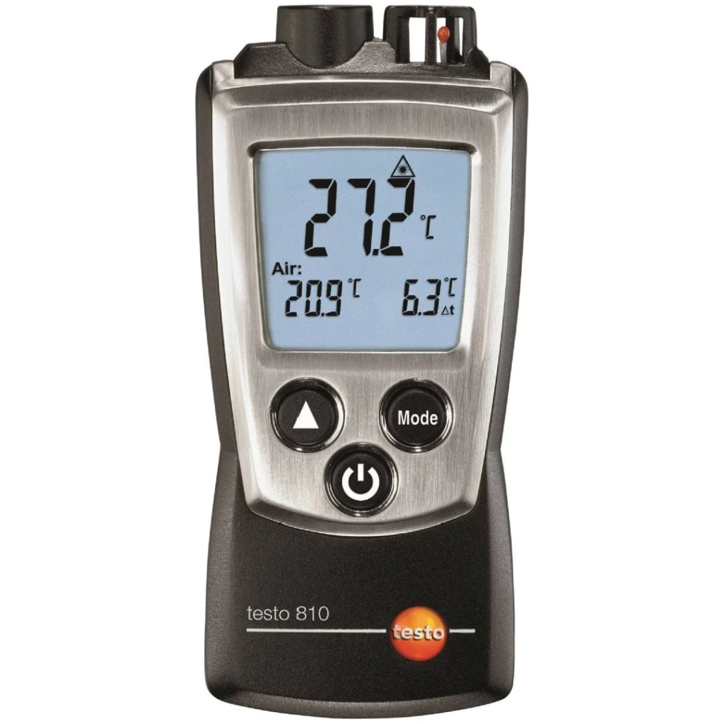 Pirometr, laserowy miernik temperatury na odległość testo 810 - TESTO