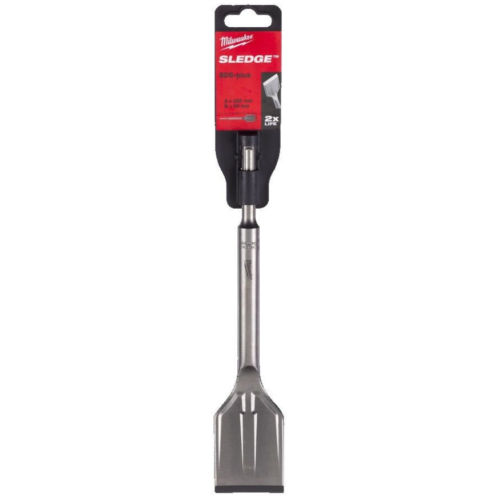 Dłuto szerokie samoostrzące SDS Plus 250 x 40 mm - MILWAUKEE 4932478264