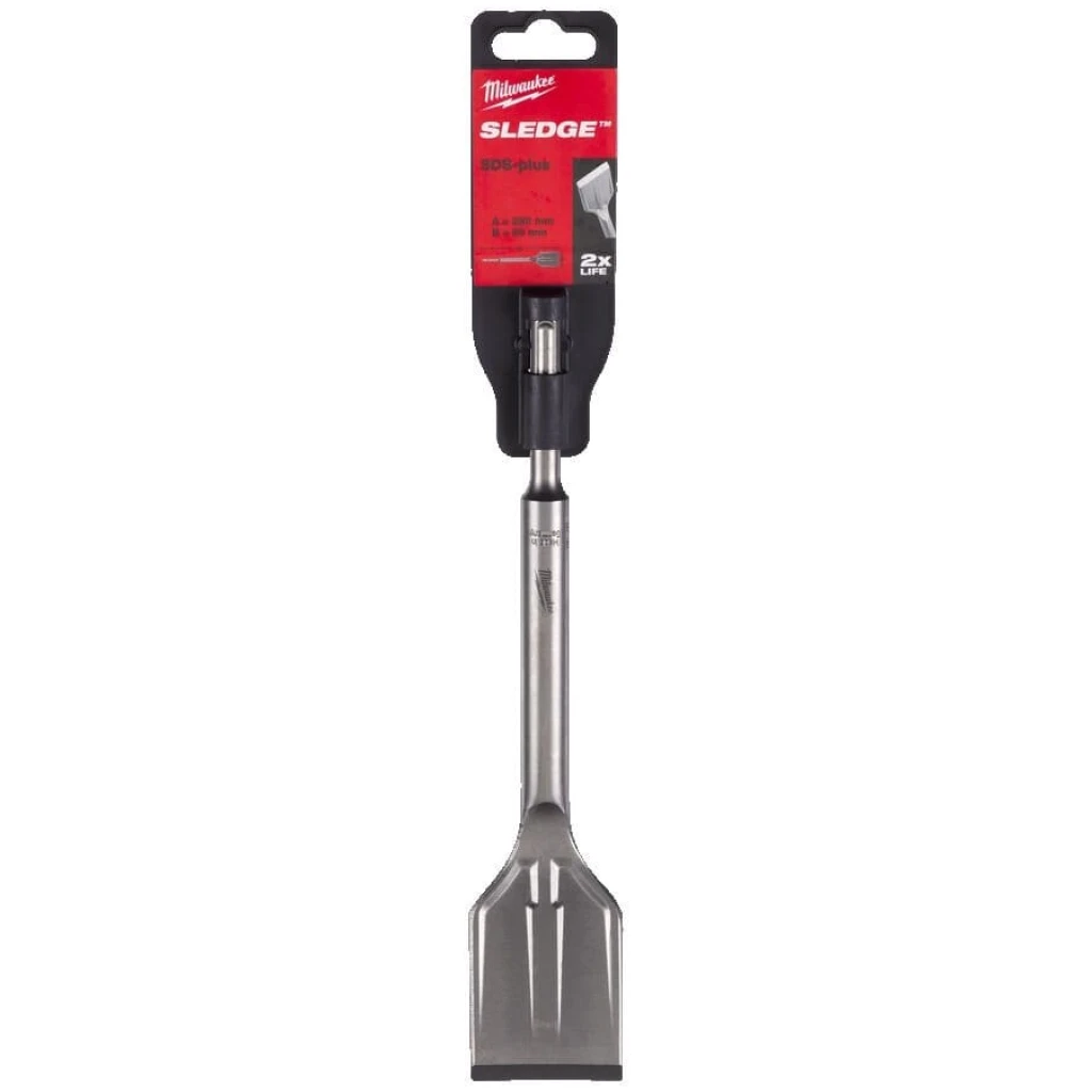 Dłuto szerokie samoostrzące SDS Plus 250 x 40 mm - MILWAUKEE 4932478264