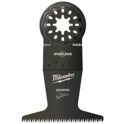 Brzeszczot 3-ostrzowy STARLOCK do cięcia wgłębionego 65 x 42 mm - MILWAUKEE 48906015
