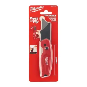 Nóż tapeciak rozkładany trapezowy FASTBACK - MILWAUKEE 4932471356