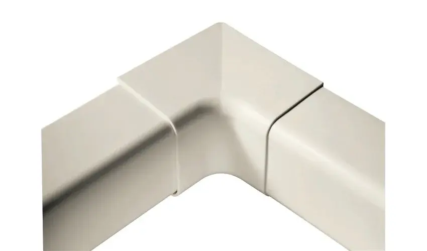Kąt wewnętrzny Kąt wewnętrzny narożnik wewnętrzny PVC 80 mm - Artiplastic 0805AI-W