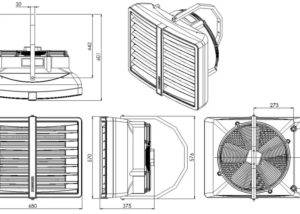 Nagrzewnica wodna HEATER CONDENS CR1 - SONNIGER