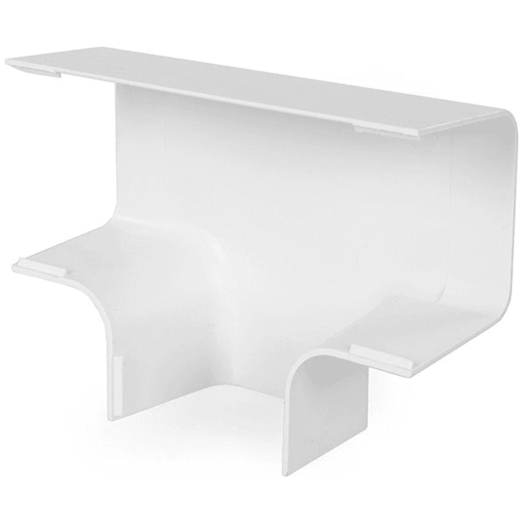 Trójnik do korytka instalacyjnego PVC 80mm 0813DT-W