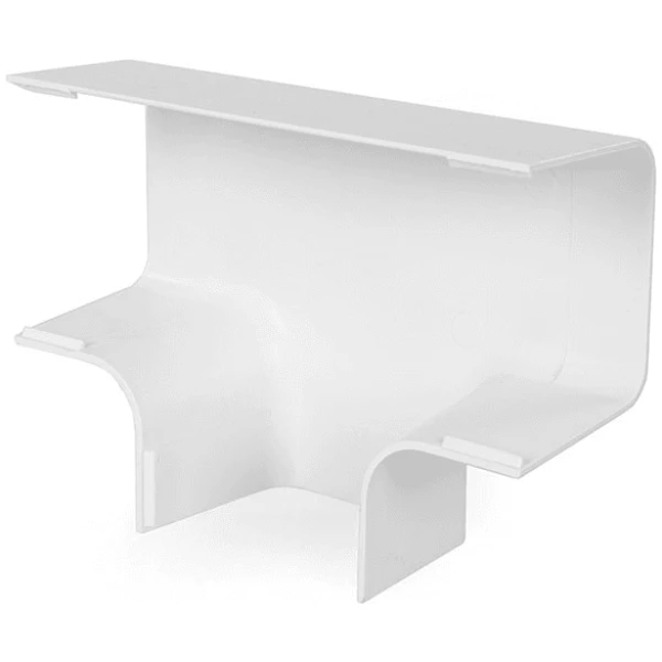 Trójnik do korytka instalacyjnego PVC 80mm 0813DT-W