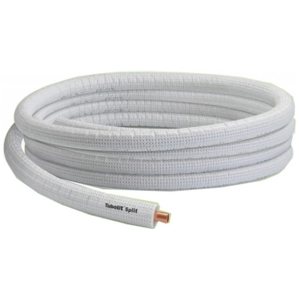 Rura miedziana preizolowana 3/8" x 0,8 mm ( 9,52 mm x 0,8mm ) / 25 mb - Tubolit Split by ARMACELL