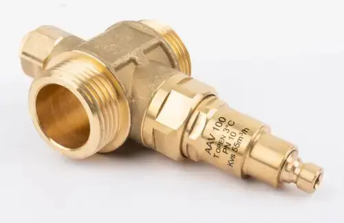 Zawór antyzamrożeniowy AAV 100, G1", PN10, Kvs 55 m3/h, temp. otwarcia 3°C - AFRISO