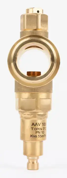 Zawór antyzamrożeniowy AAV 100, G1", PN10, Kvs 55 m3/h, temp. otwarcia 3°C - AFRISO