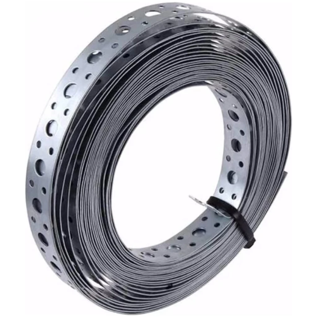 Taśma perforowana stalowa 25 mm x 0,8 mm / 25 mb - FORVENT