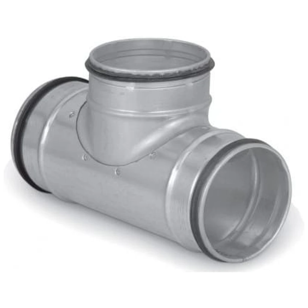 Trójnik z uszczelką TSTu 125 / 100 mm - FORVENT