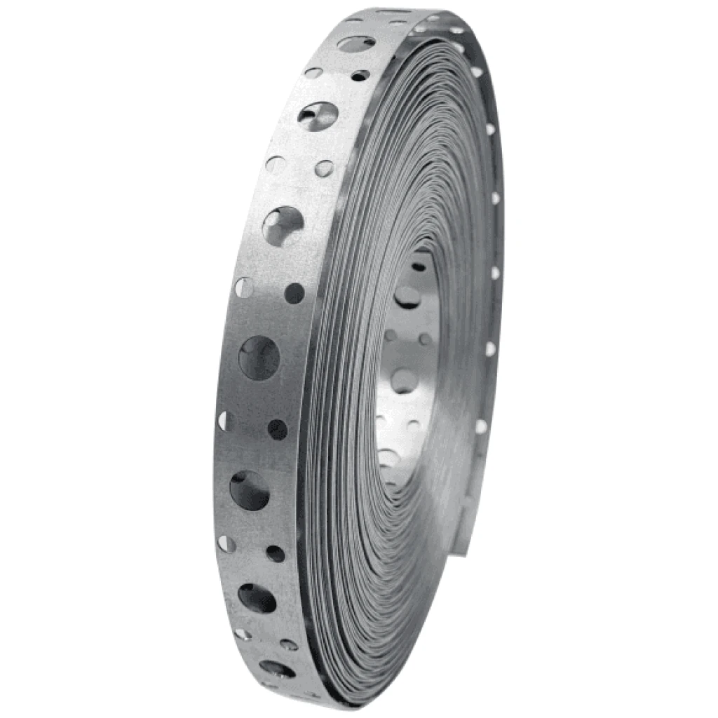 Taśma perforowana stalowa 25 mm x 0,8 mm / 25 mb - FORVENT