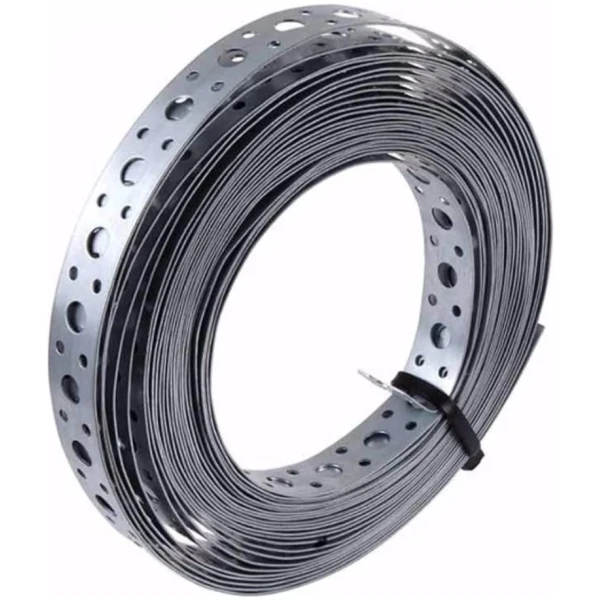 Taśma perforowana stalowa 17 mm x 0,6 mm / 25 mb - FORVENT